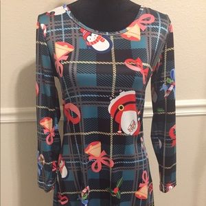 Plaid Christmas Dress